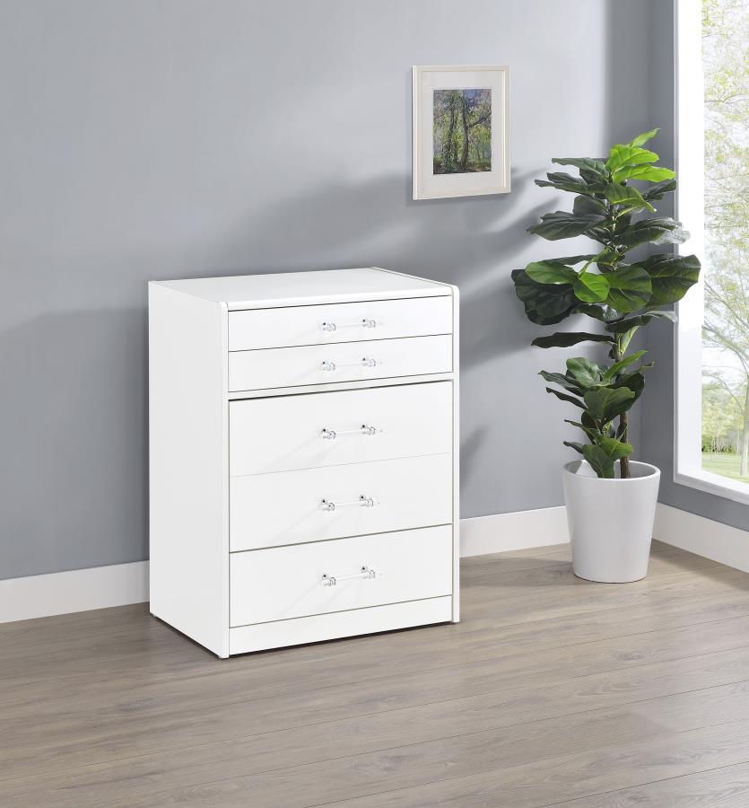 Danbury 3-Drawer Makeup Vanity & Stool Set