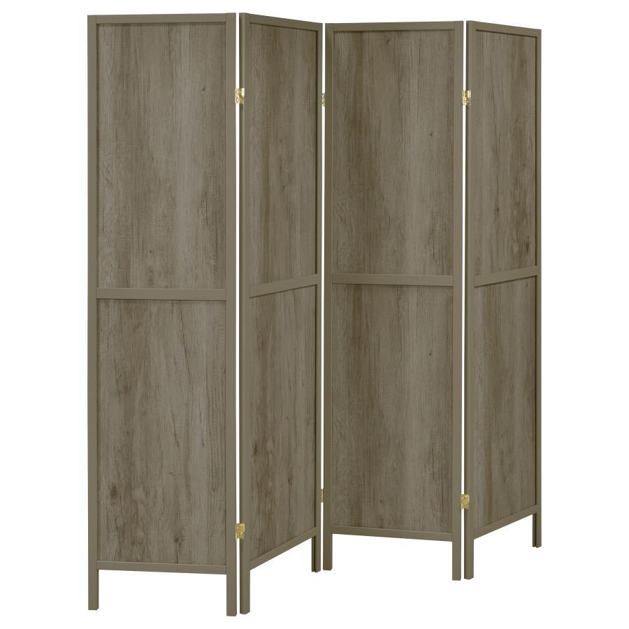 Deepika 4-Panel Folding Room Divider