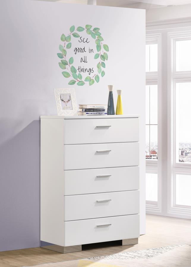 Felicity - 5-Drawer Bedroom Chest