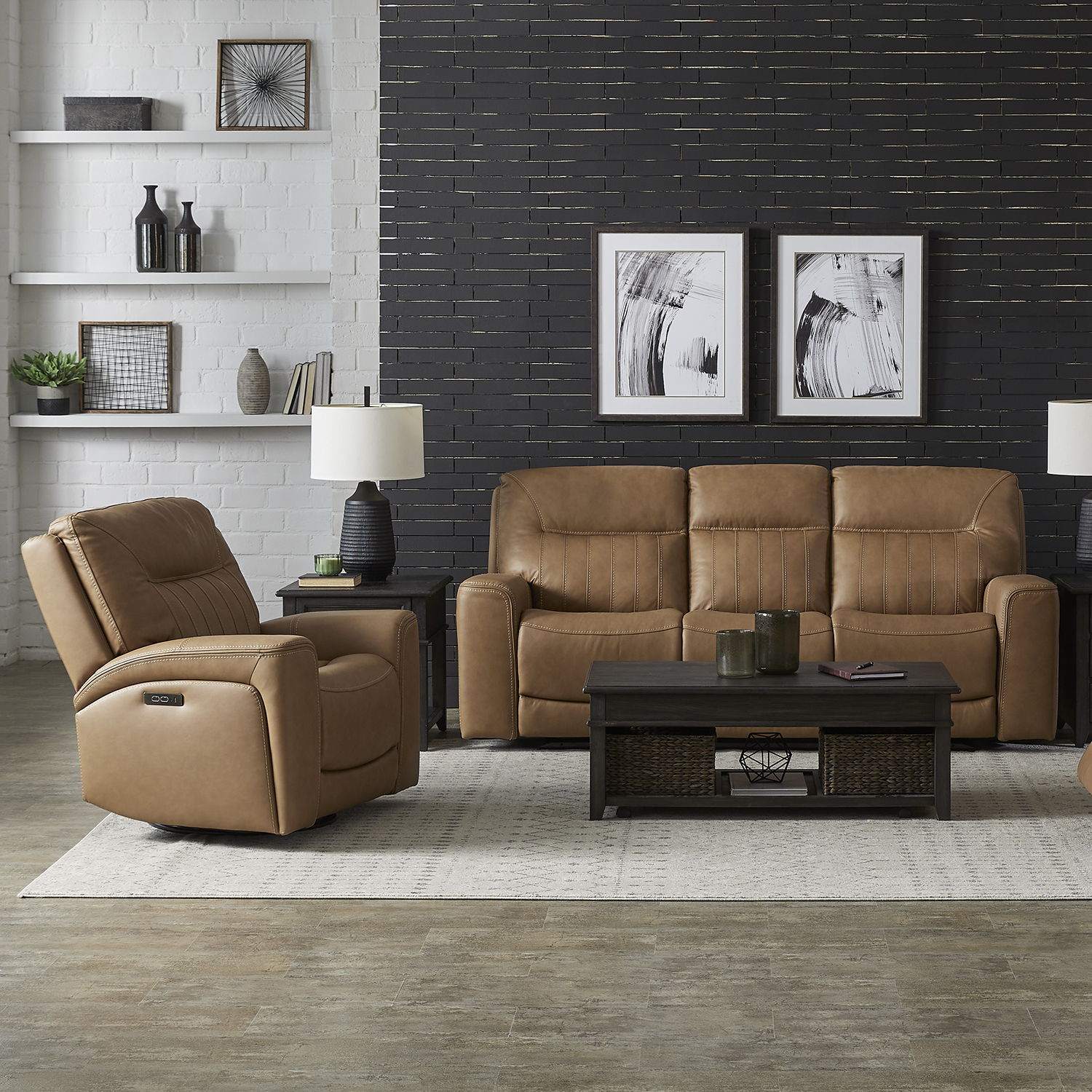 Bennett Reclining Sofa Set
