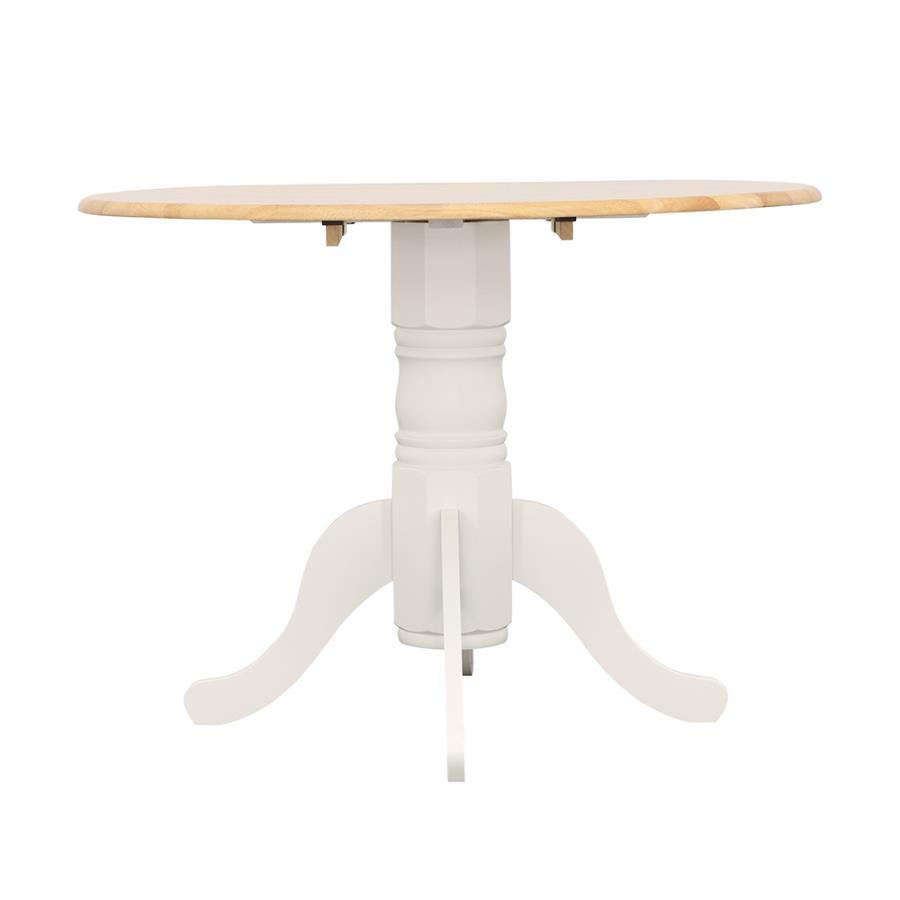 Allison Round Drop Leaf Extension Dining Table