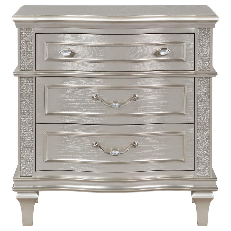 Evangeline 3-Drawer Nightstand