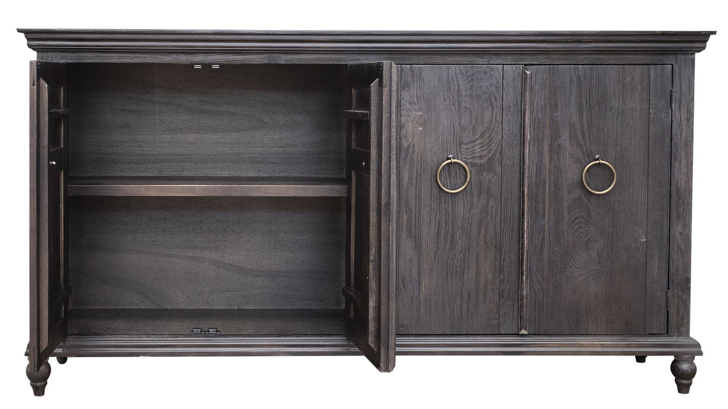 Capri 4 Door Console in Charcoal