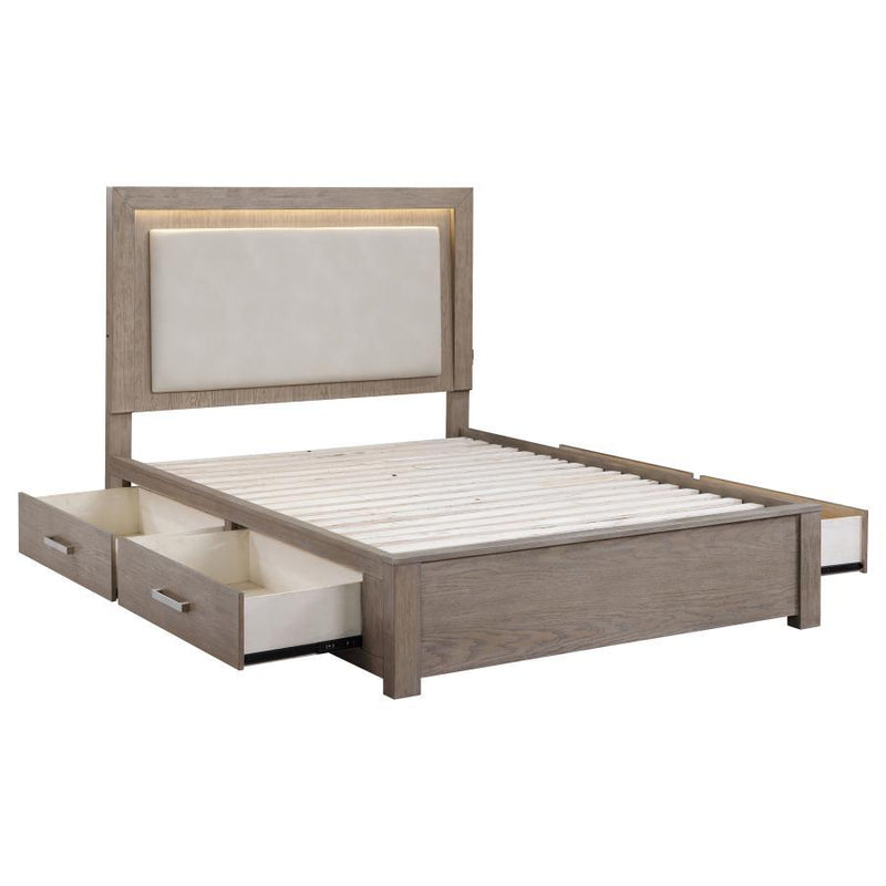 Kenora Bedroom Set Barley Brown Finish