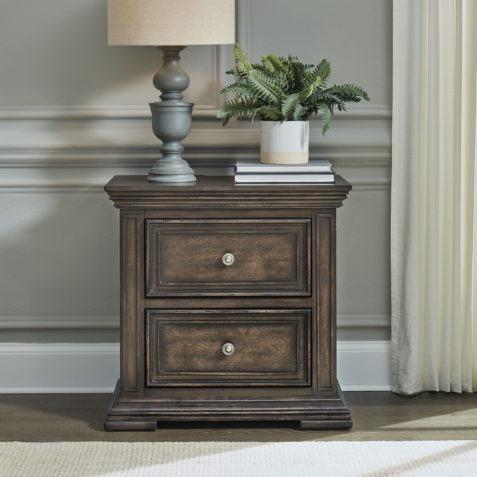 Big Valley 2 Drawer Night Stand