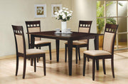 Gabriel 5-Piece 59" Rectangular Dining Set with Cushion
