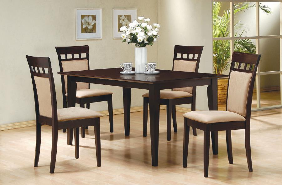 Gabriel 5-Piece 59" Rectangular Dining Set with Cushion