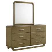 Amsbury 6-Drawer Dresser and Mirror Set