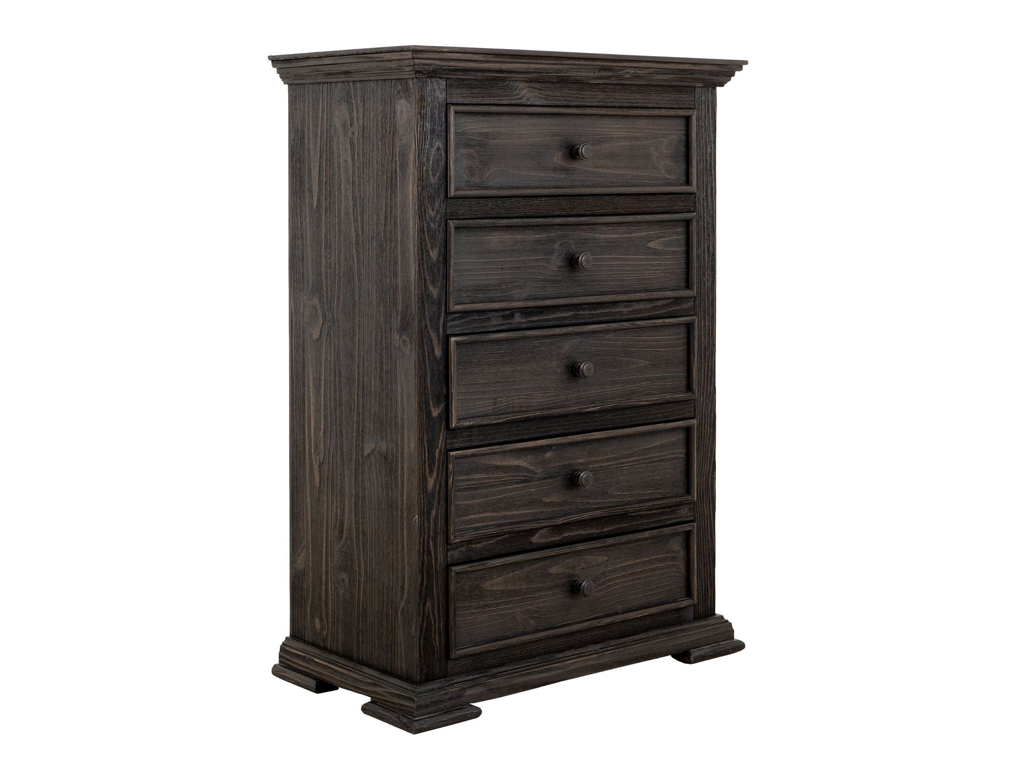 Terra 3 Drawer 2 Door Gentleman's Chest Solid Pine