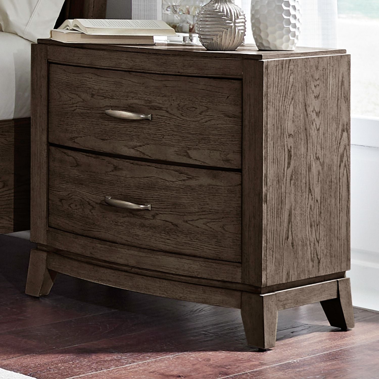 Avalon Nightstand With Charging Station