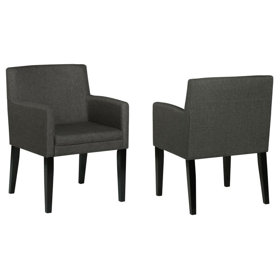 Catherine Set of 2 Upholstered Dining Arm Chairs