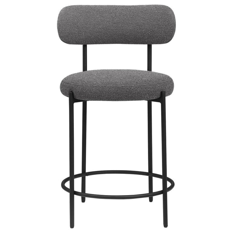 Viola Boucle Upholstered Bar Stool Set of 2