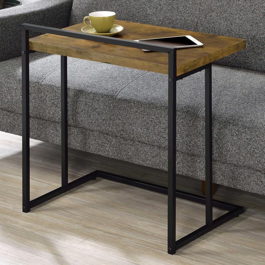 Dani Rectangular C-Shaped Sofa Side Table