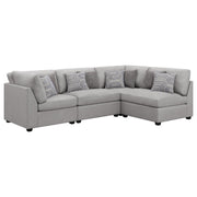 Cambria 4-Piece Upholstered Modular Sectional Sofa