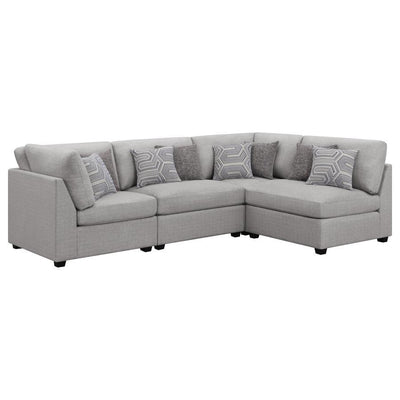 Cambria 4-Piece Upholstered Modular Sectional Sofa