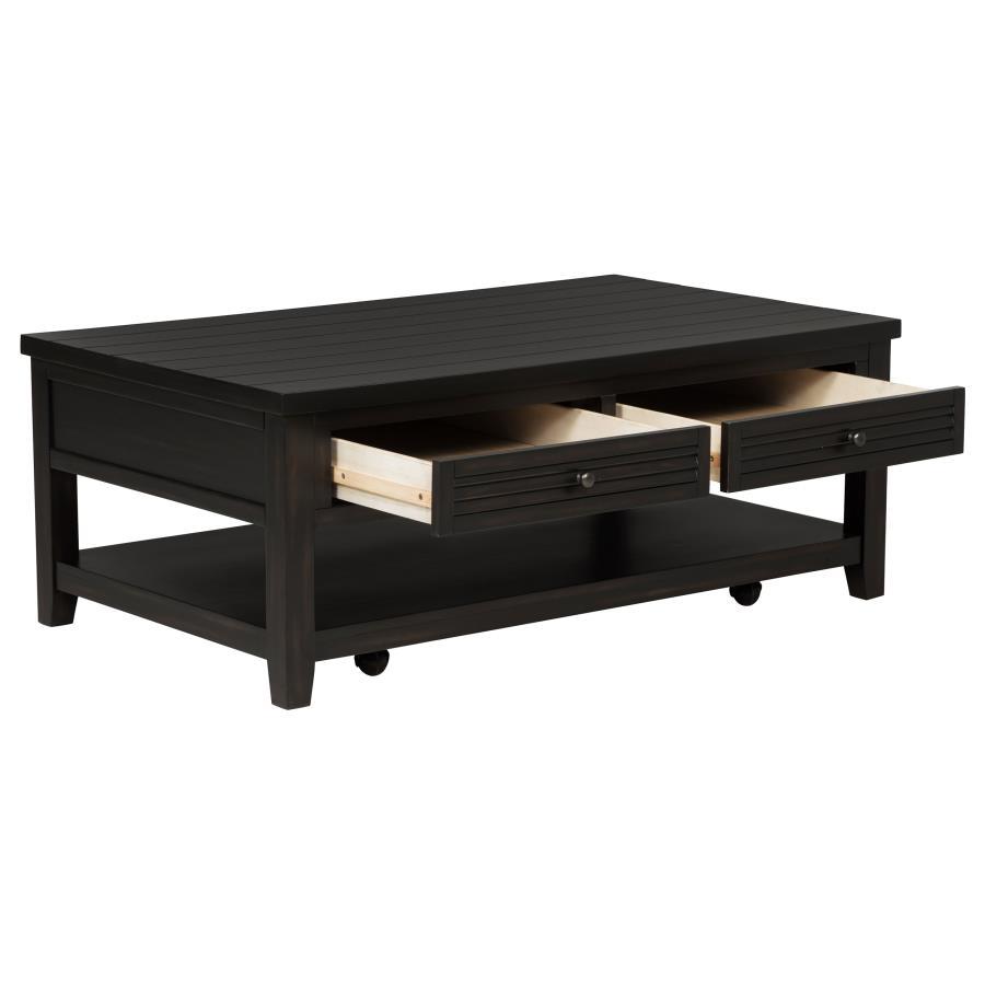Concord 2-Drawer Rectangular Coffee Table