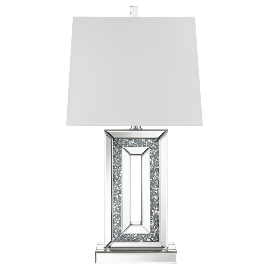 Ayelet Tapered Shade Mirrored Table Lamp