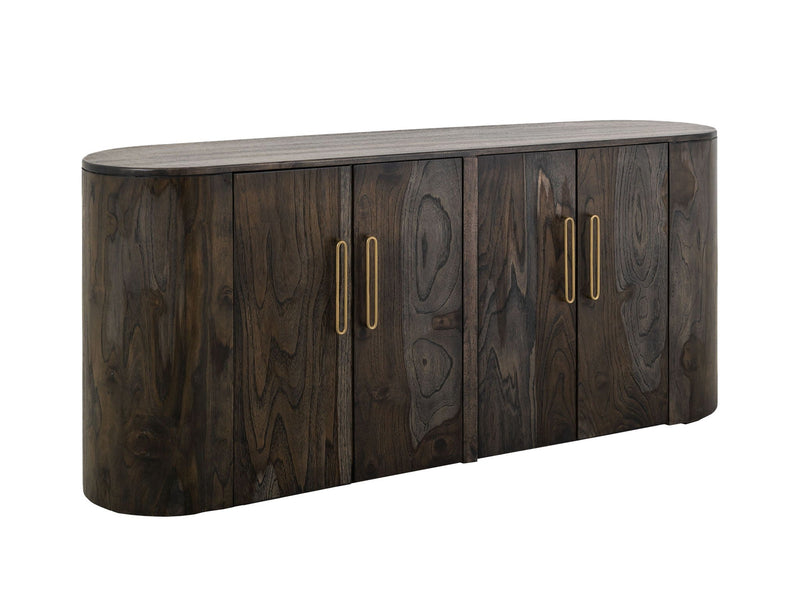 Balam 4-Door Console – Oil Black Mango