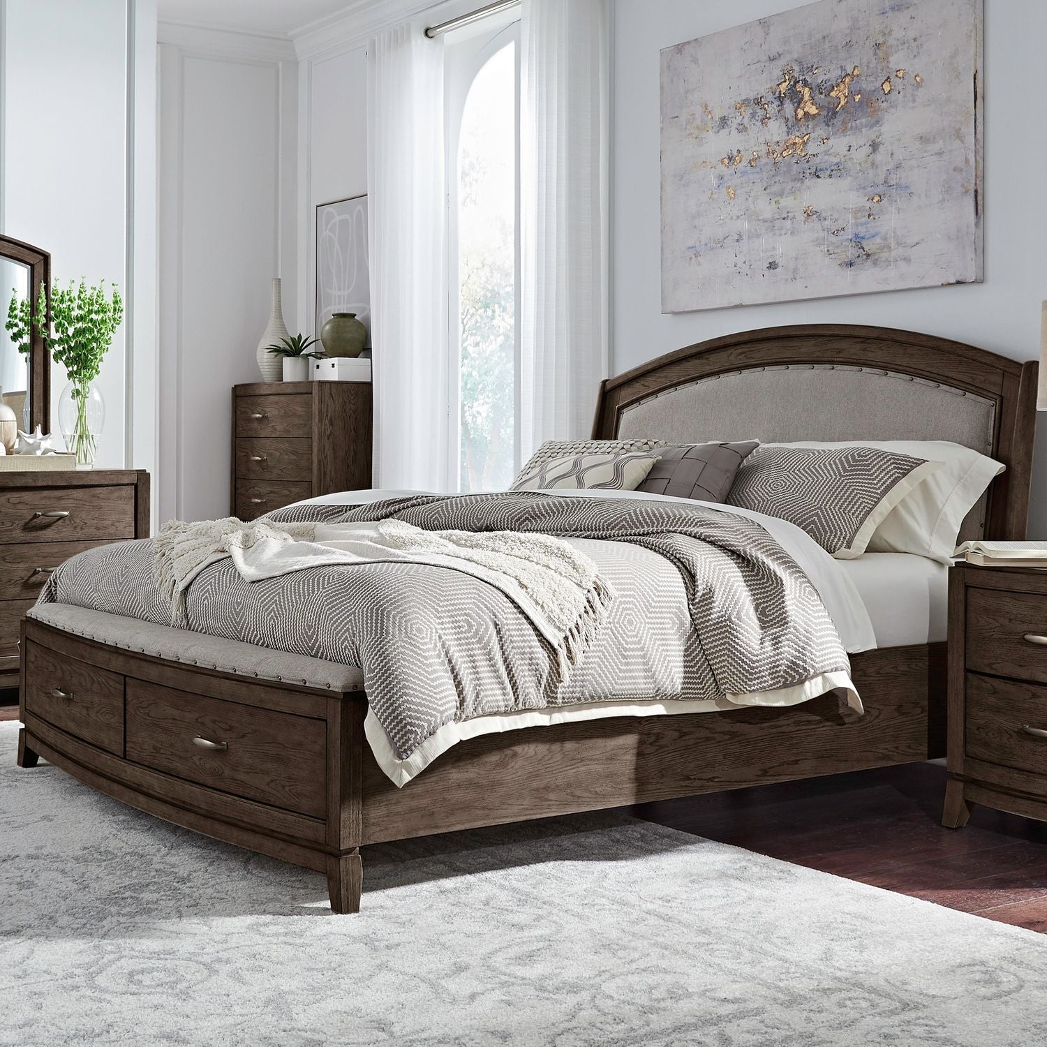Avalon Upholstered Storage Bed