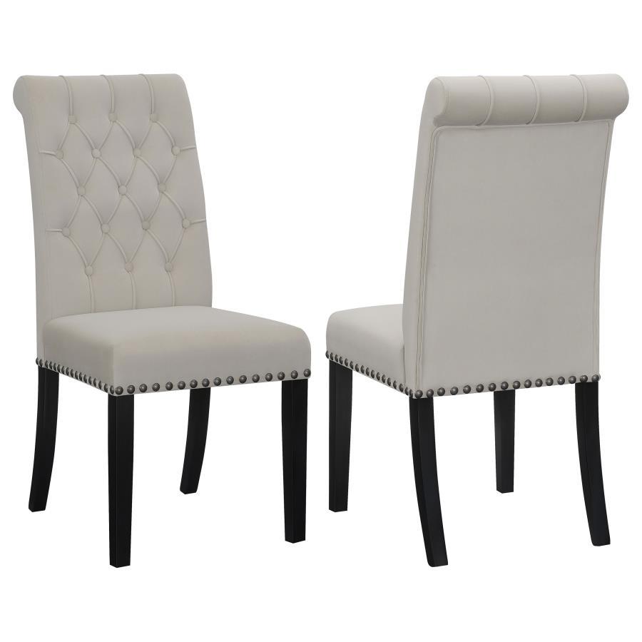 Alana Set of 2 Upholstered Dining Side Chairs