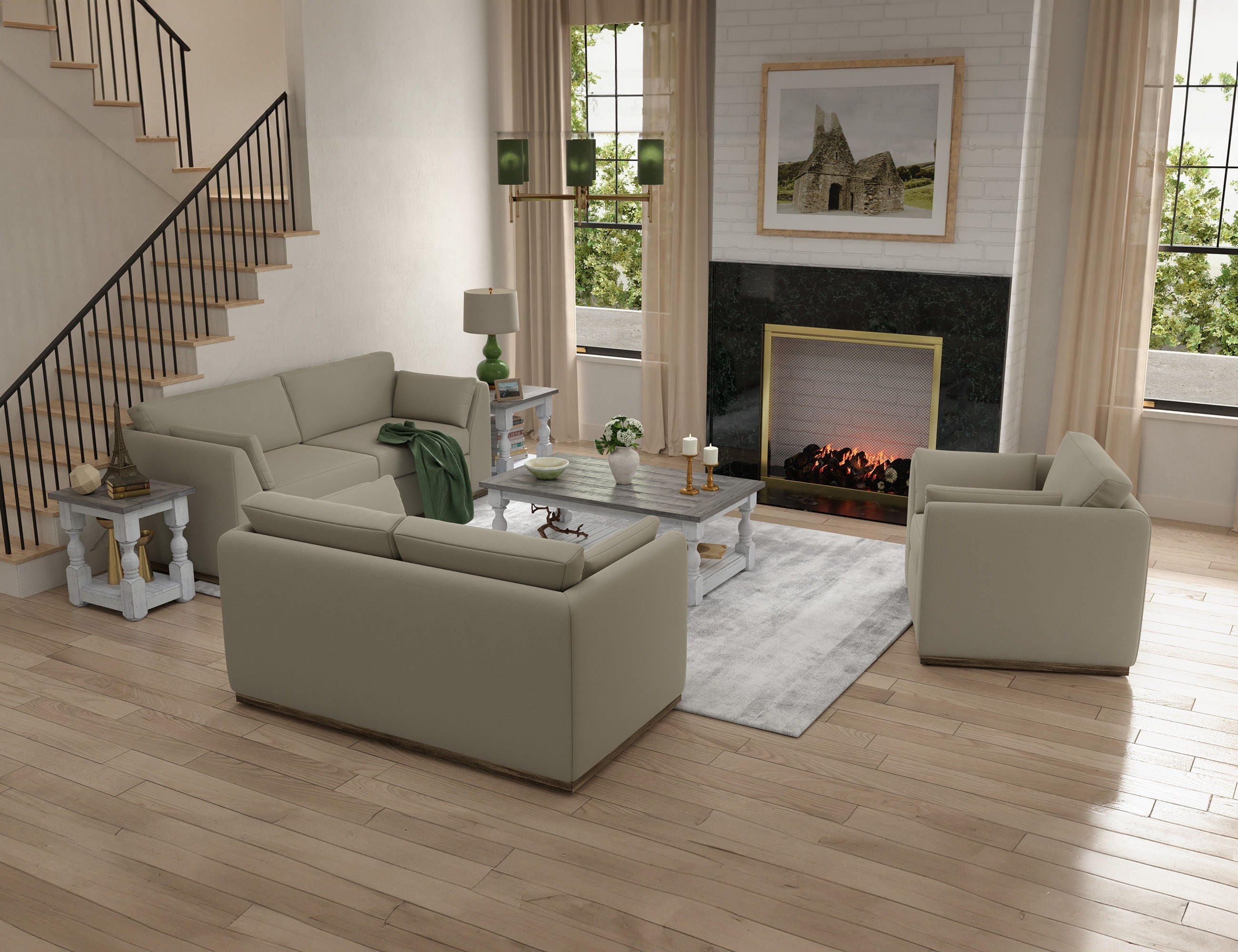 Vallarta Sofa Wooden Frame