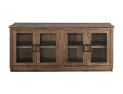 Samara Console – Solid Melina Wood 4-Door