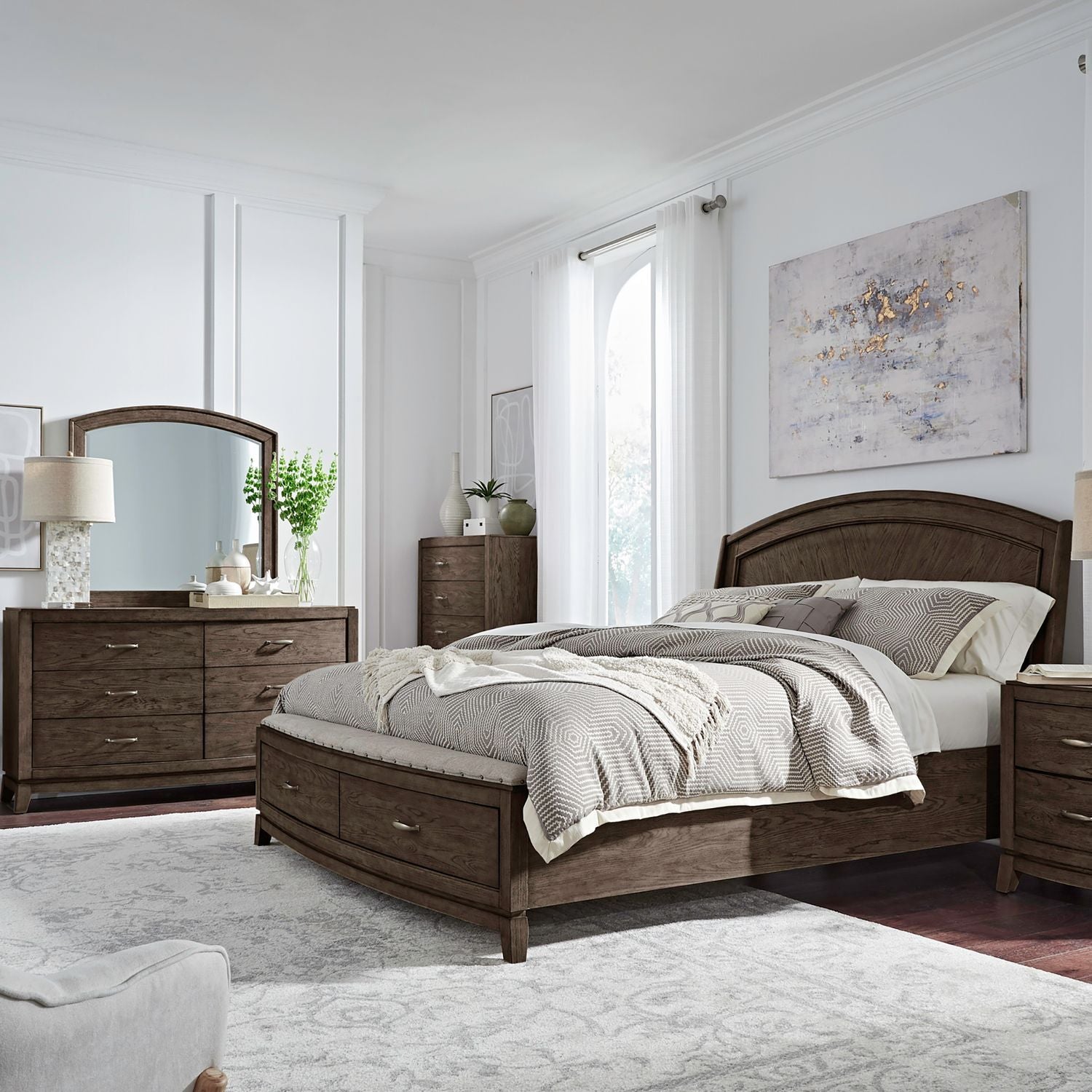 Avalon Panel Bedroom Set