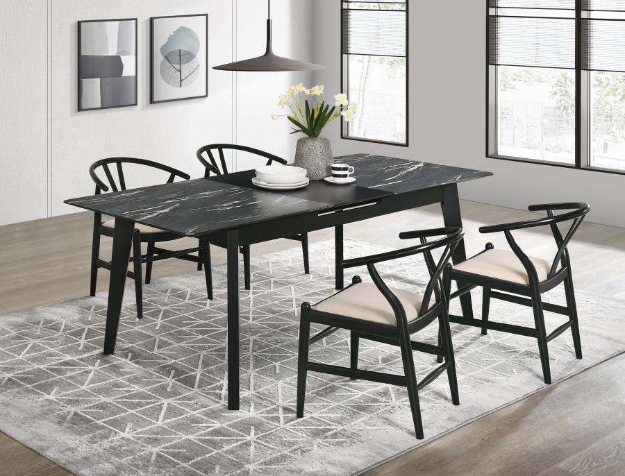 Crestmont 7-Piece Extension Leaf Dining Table Set