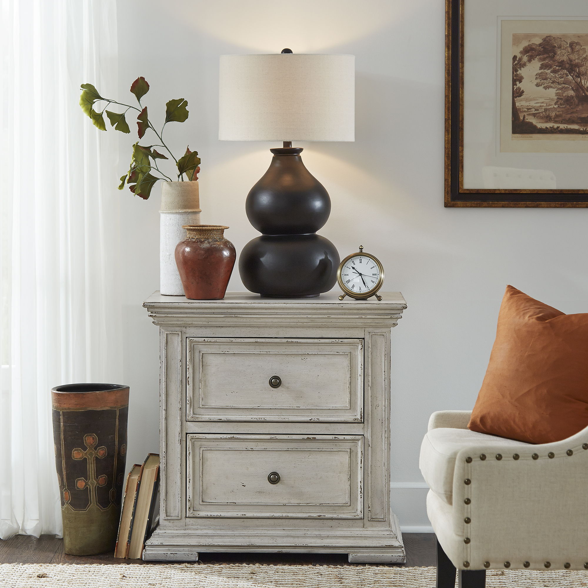 Big Valley 2 Drawer Night Stand