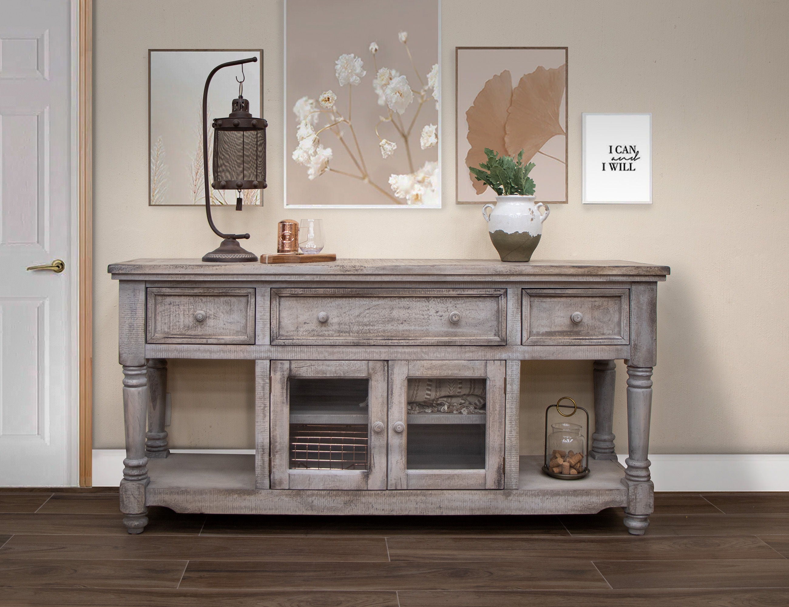 Aruba - TV Stand - Solid Mango