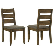 Dining Side Chairs with Slatted Backs