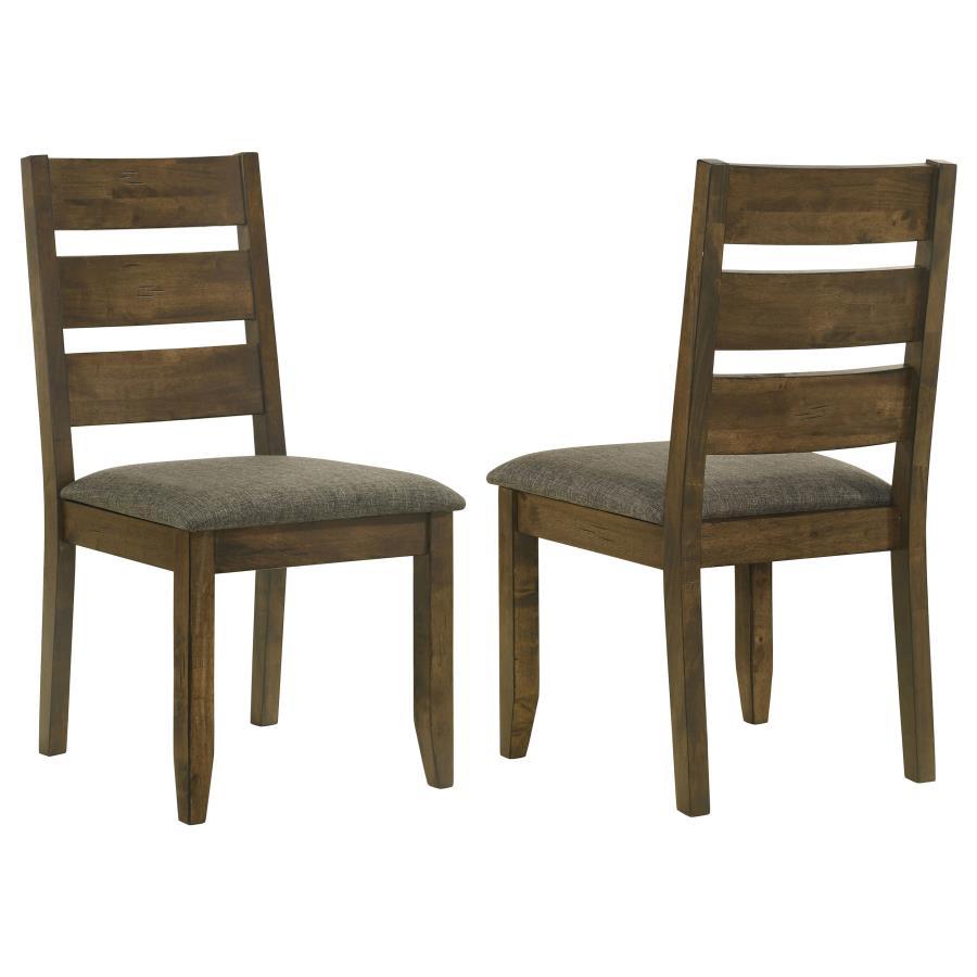 Dining Side Chairs with Slatted Backs