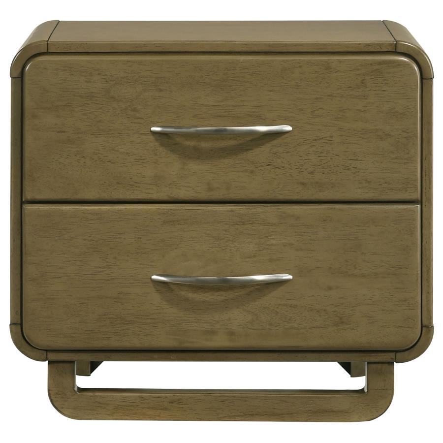 Amsbury - 2-Drawer Nightstand Bedside Table
