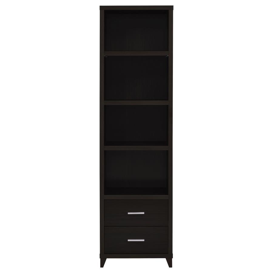 Lewes 4-Shelf Engineered Wood Media Tower