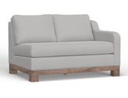 Samba Right-Arm Loveseat in Ecru Beige