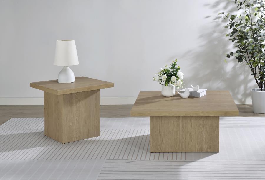 Devar Square Coffee and End Table Set