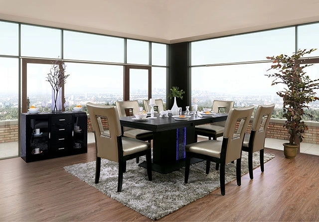 Evangeline 7 Pc Dining Table Set