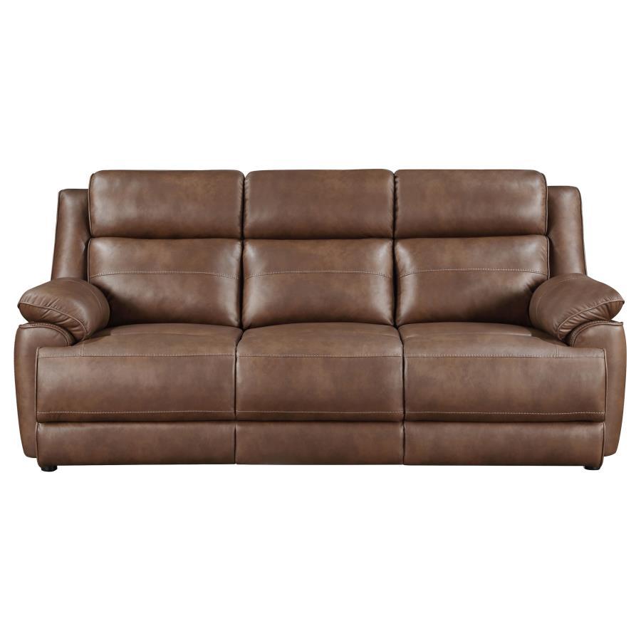 Ellington Upholstered Padded Arm Sofa Set