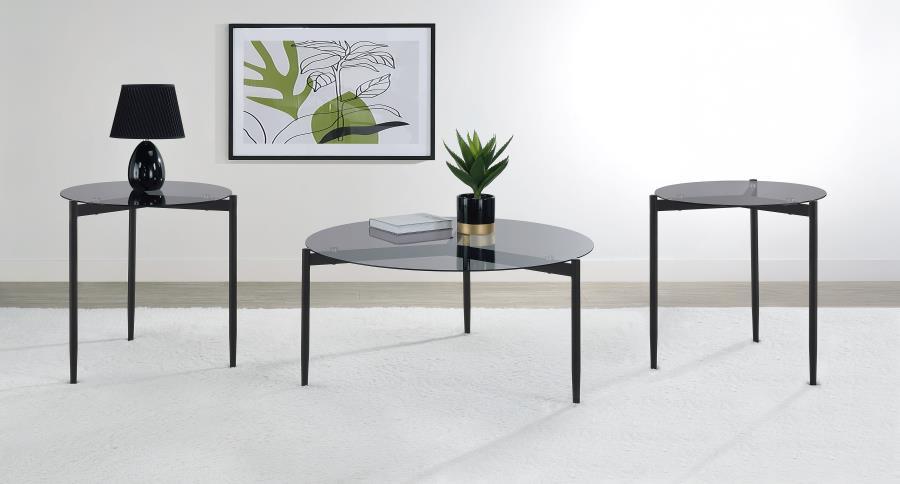 Rosalie Round Coffee & End Table Set
