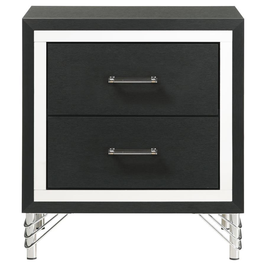 Lucia 2-Drawer Nightstand