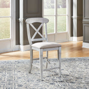 Ocean Isle Upholstered X-Back Counter Chair