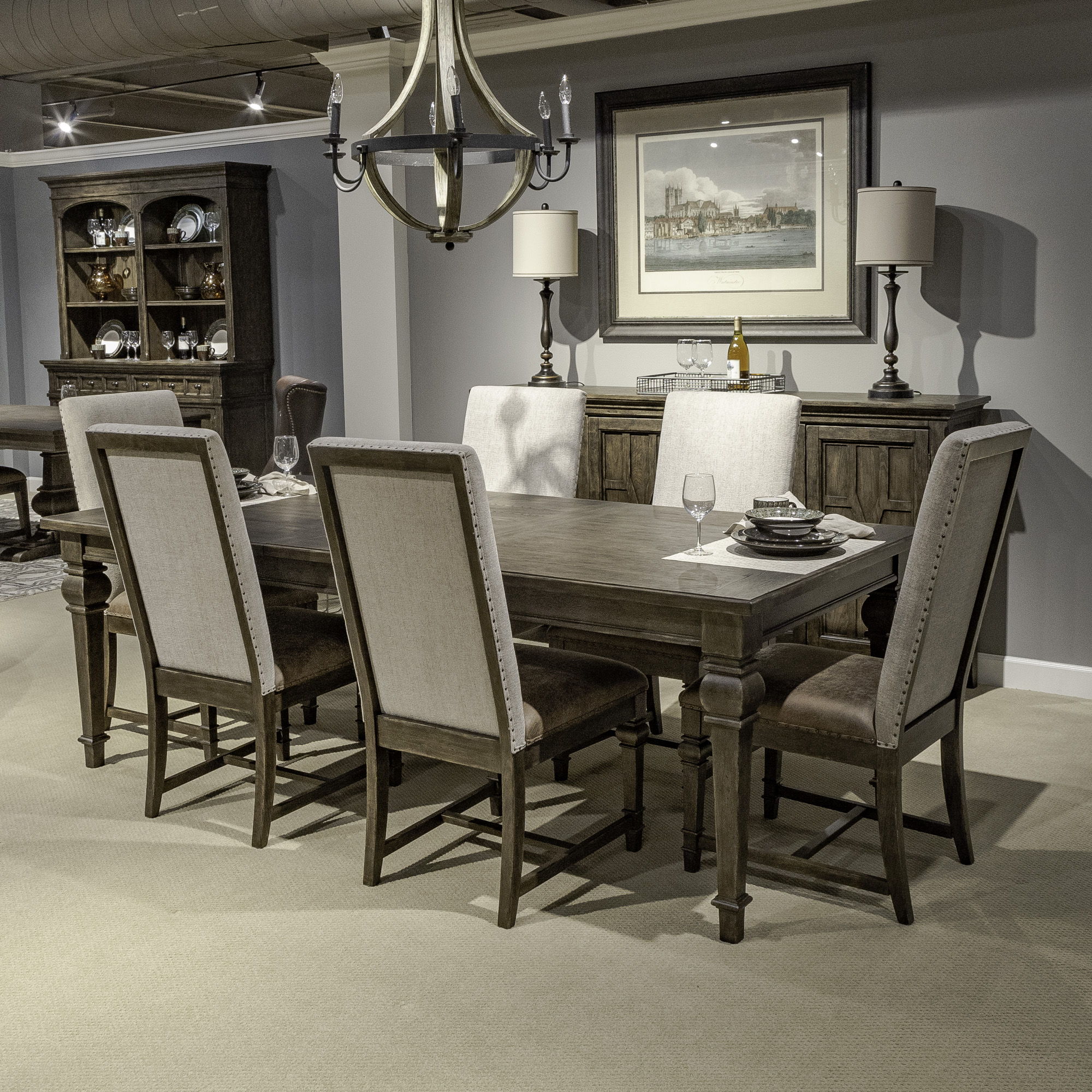 Paradise Valley Rectangular Dining Table Set