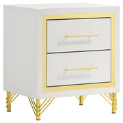 Lucia 2-Drawer Nightstand