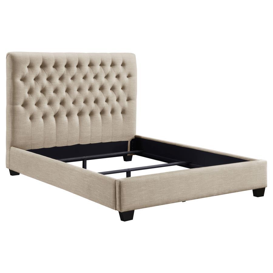 Chloe Upholstered Panel Bed