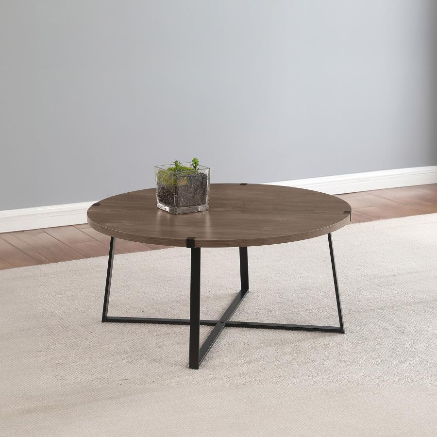Marcus Round Engineered Wood Table Set