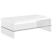 Airell - Rectangular Coffee Table With Shelf