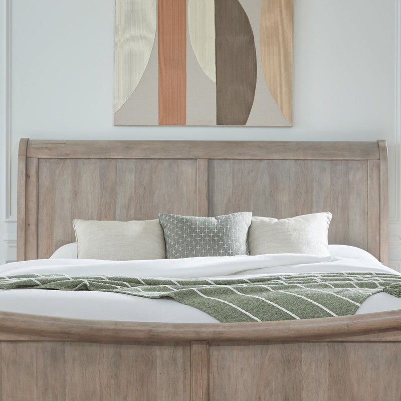 Rustic Traditions Sleigh Headboard