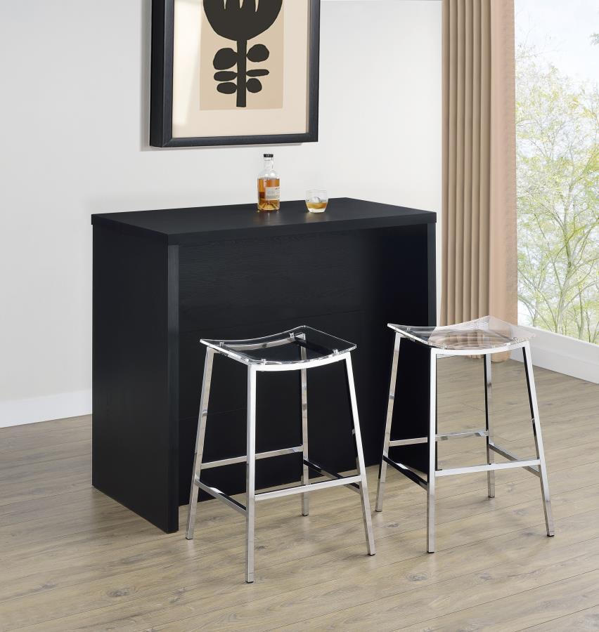 Topanga Engineered Wood Freestanding Home Bar