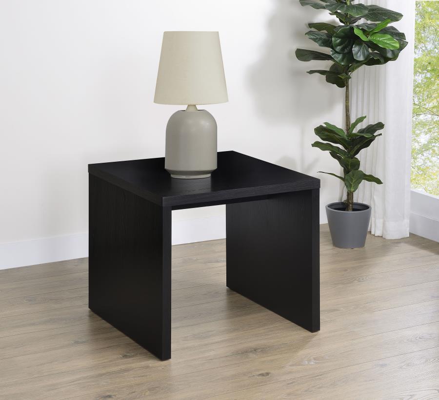 Knapp Square Engineered Wood Side End Table