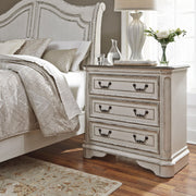 Magnolia Manor - 3 Drawer Bedside Chest